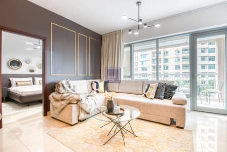 1 Bedroom Flat for Rent in Downtown Dubai, Dubai - Burj Khalifa Vw | Pool Vw | All Bills Included