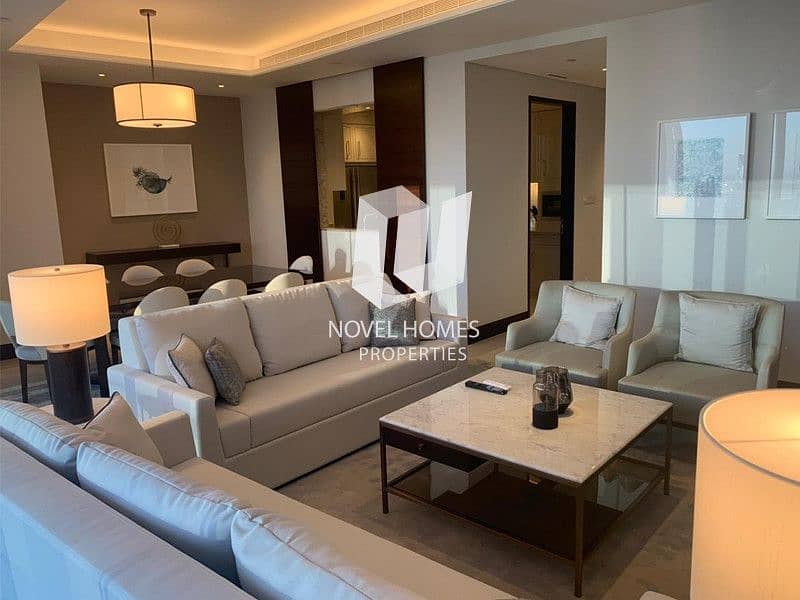 3BR Furnished | Sky View tower 1 | Khalifa View