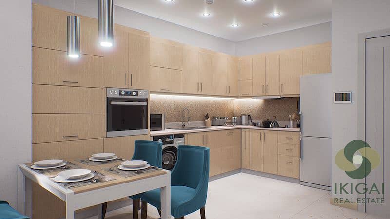 6 Large one bedroom | Pay in 5 years | 40% post handover payment plan | Great Location