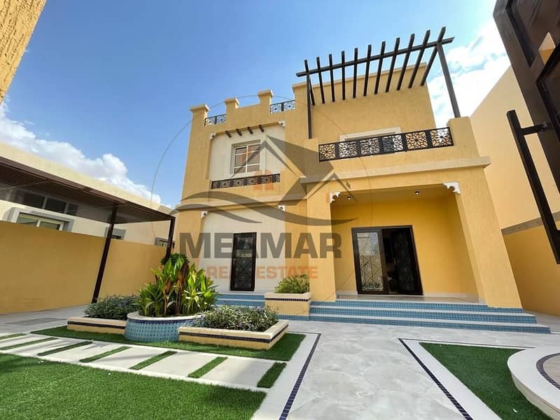 Chance, Modern furnished villa excellent finish 3 master bedrooms freehold for all nationalities for sale in alzahya area in ajman.