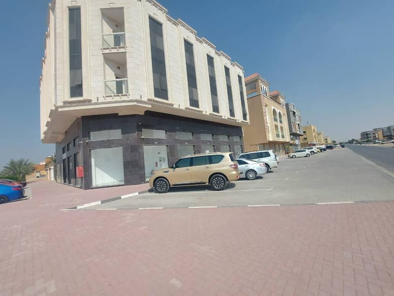 For rent in Al Mowaihat, 3 apartment, one room and a hall, the first inhabitant ----------2 bathrooms —----- and a large kitchen —----- arranged at th