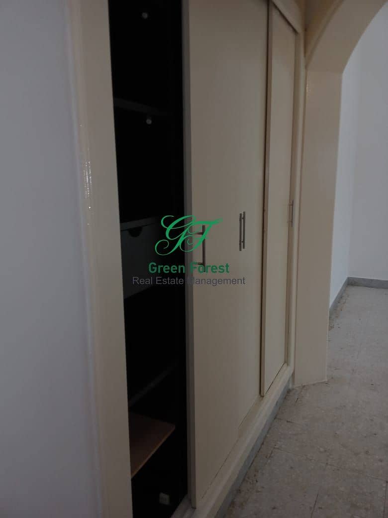 14 Huge Apartment along 3 wardrobes/ available now