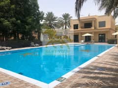 Spacious Villa  4 Bedrooms  with Swimming pool& Gym .