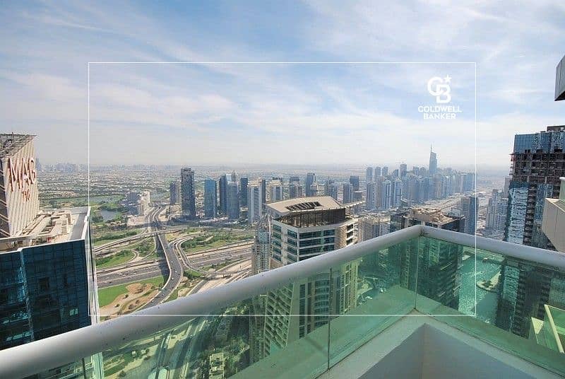 位于迪拜码头，滨海山岭塔楼 3 卧室的公寓 1250000 AED - 5459052