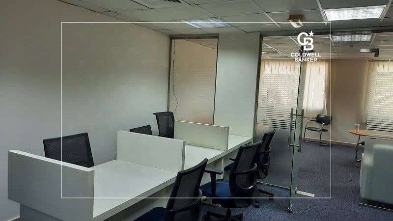 Office fitted  Prime Location   Sheikh Zayed Road