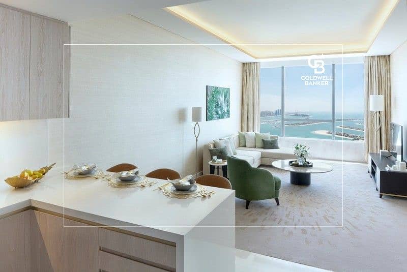 6 Luxurious Studio| Resale| Stunning view|Palm Tower