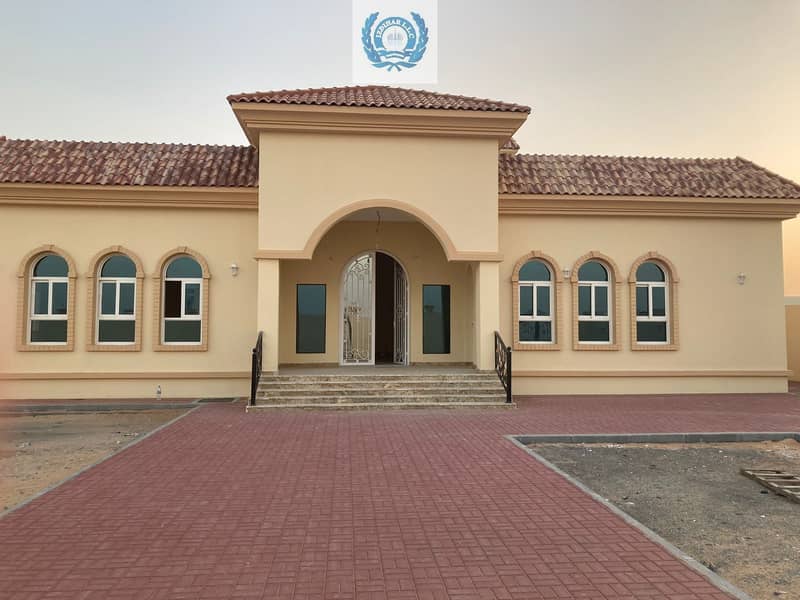 Single Floor, New, 3Bedroom Villa in Suyoh Sharjah