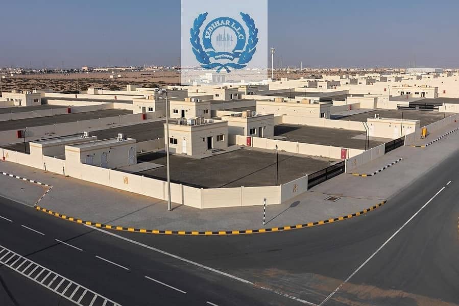 AED 6 Per Sqft, 3 Phase 17 KW Power, Ready Yard With Size 11,000 till 200,000 sqft Ready Offices And Boundary Wall