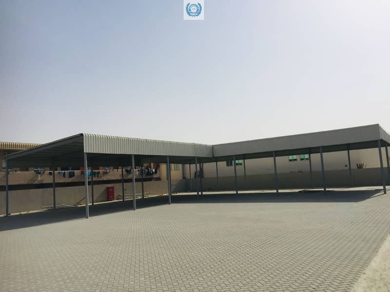 Ready 100 Kw Power Open Yard With Ready Office In Emirates Industrial City.