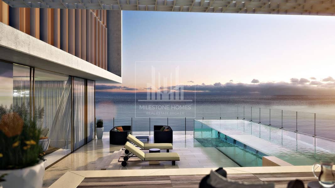 9 Sumptuous sea and palm views apartments | 5 star amenities