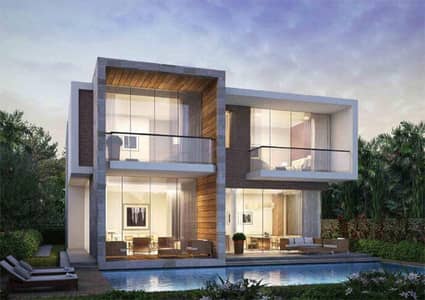 5 Bedroom Villa for Sale in DAMAC Hills, Dubai - For sale the most luxurious villas in Dubai fully furnished (Fendi brand)