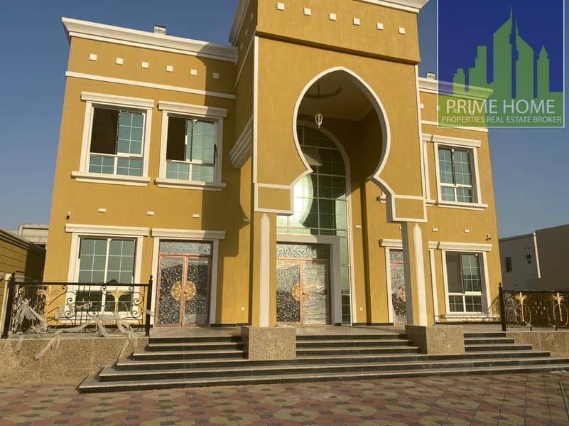 ABR-Large Villa 6 bed+ 6 bathroom/ 2 drawing rooms/big kitchen /tarrace + maids room for rent in Al Awir