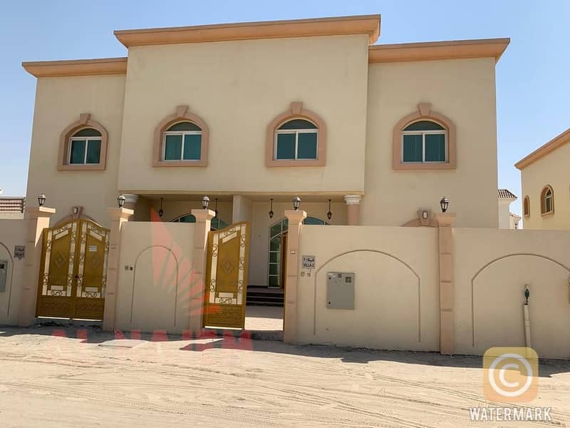 A rental villa in Sharjah. First resident