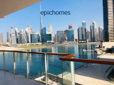 Studio for Sale in Business Bay, Dubai - Resale |Ready to Move In | Burj Khalifa & Canal View |