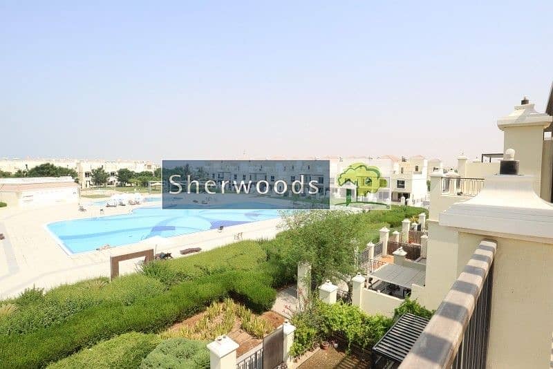 3BR + Maid\'s |Fully Furnished | Swimming Pool View