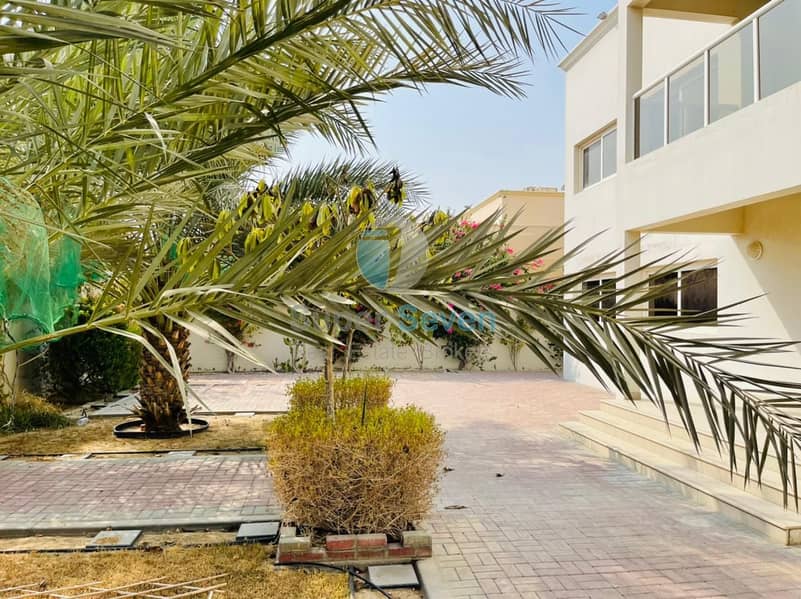 14 Large-5 Bedroom villa for rent Barashi Sharjah Call (Rana)