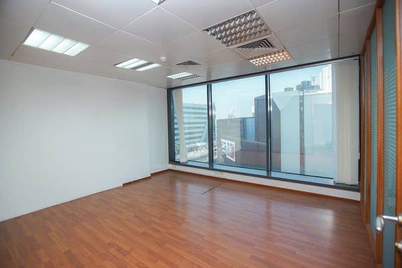 9 Office in Bank Street Building-Al Mankhool   Special Offer -6 Months rent Free -2 Year Lease. Located on Khalid Bin Wal