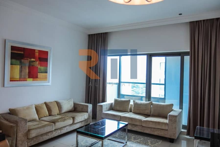 Luxurious 2BR | Fully Furnished | Balcony | Rented