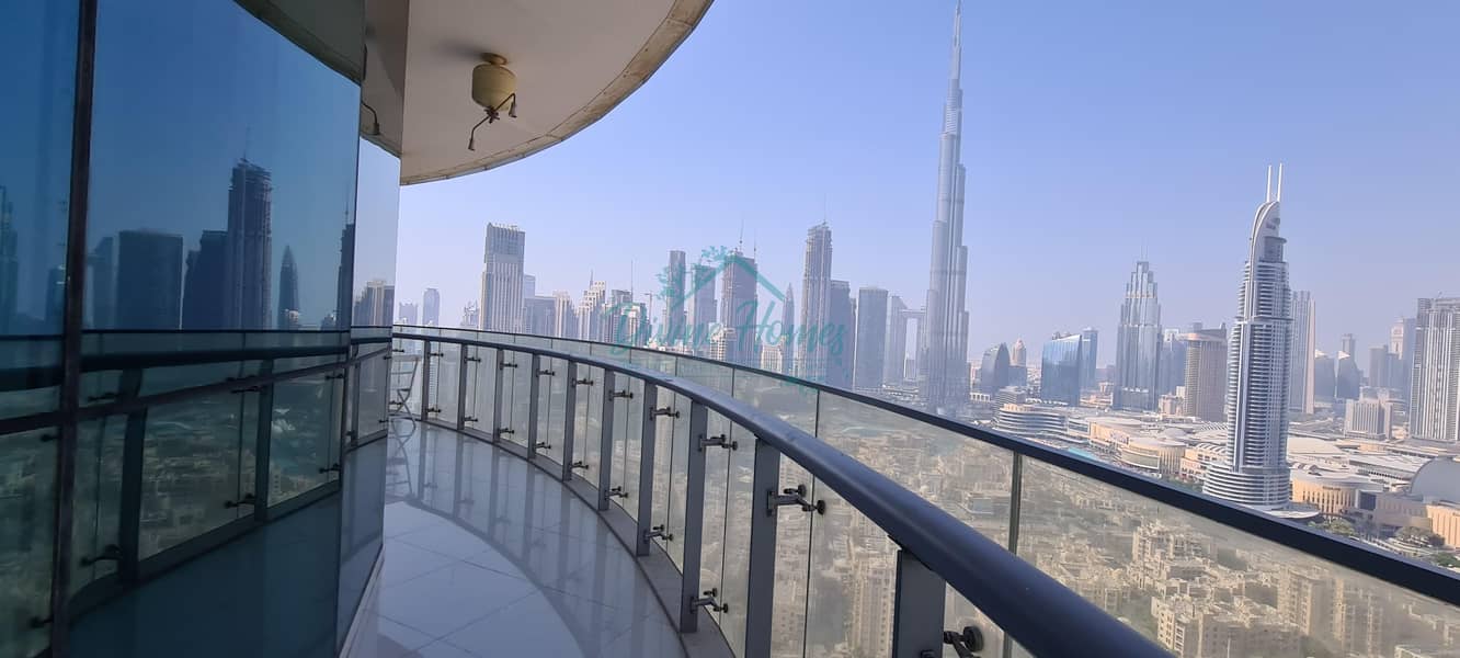 Higher Floor | Fully Furnished Unit | Full Burj Khalifa View