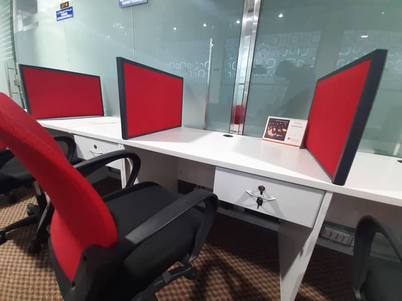 10 Affordable Single Desk Workstations Available in Prime Location