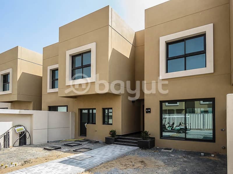 Ready villa 4 bedroom + 2 majlis + maid room \ smart home \ full equipped kitchen