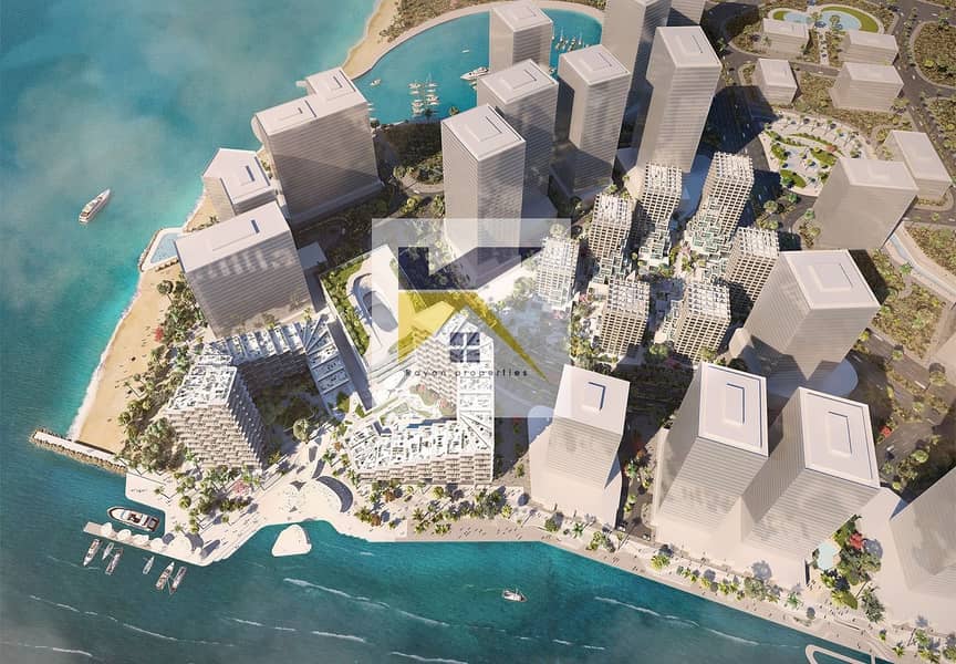 9 apartments in Al Reem Island with private beach  architectural masterpiece  Flexible Payment Plan