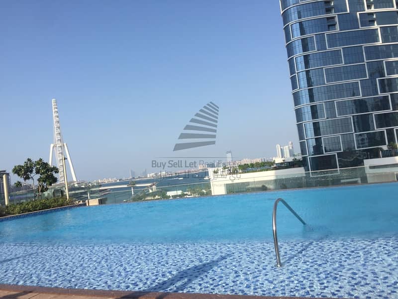 LUXURIOUS / BEAUTIFUL VIEW OF BLUEWATERS/ 3 BEDROOM+MAID
