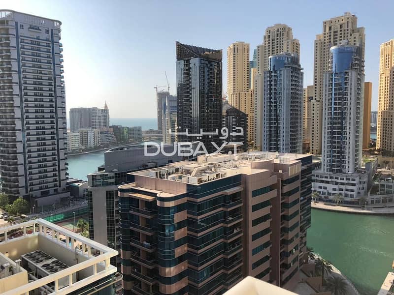 Spacious 1 Bedroom + Balcony l Full View Marina l Great Deal