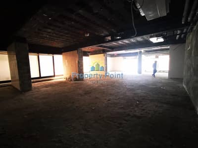Showroom for Rent in Corniche Road, Abu Dhabi - 321 SQM Showroom for RENT | Shell & Core | Great Location for Business | Corniche Road