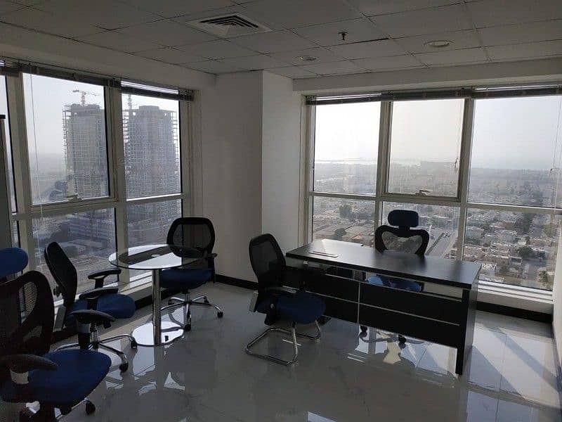 BRAND OFFICES FOR RENT 10K TO 35K ( EJARI FOR TRADE LICENSE-2000 )