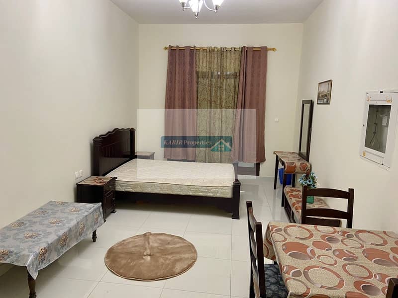 Furnished Studio| Higher Floor| Spacious| Balcony!