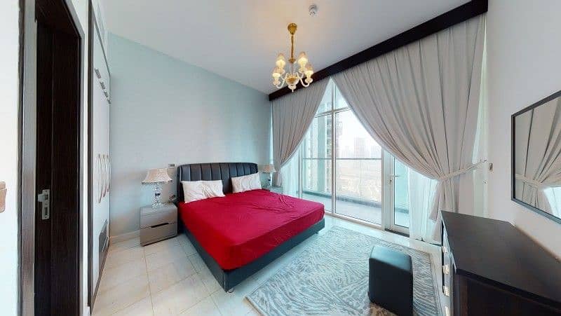 10 Brand New | Fully Furnished |Large Balcony