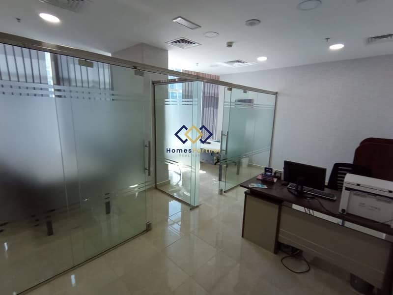 Furnished Office | 2 Glass partition | Negotiation on Price