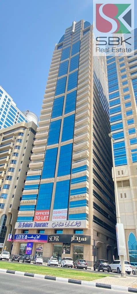 Office Space Available with Excellent Waterfront View in Buhaira Corniche, Sharjah