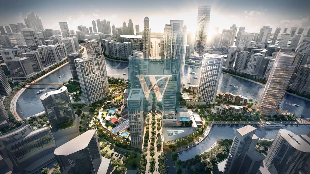 5 Urban Living Lifestyle |  Unobstructed Views of Dubai Canal |  Flexible Payment Plan | High-end Interior & Exterior Fini