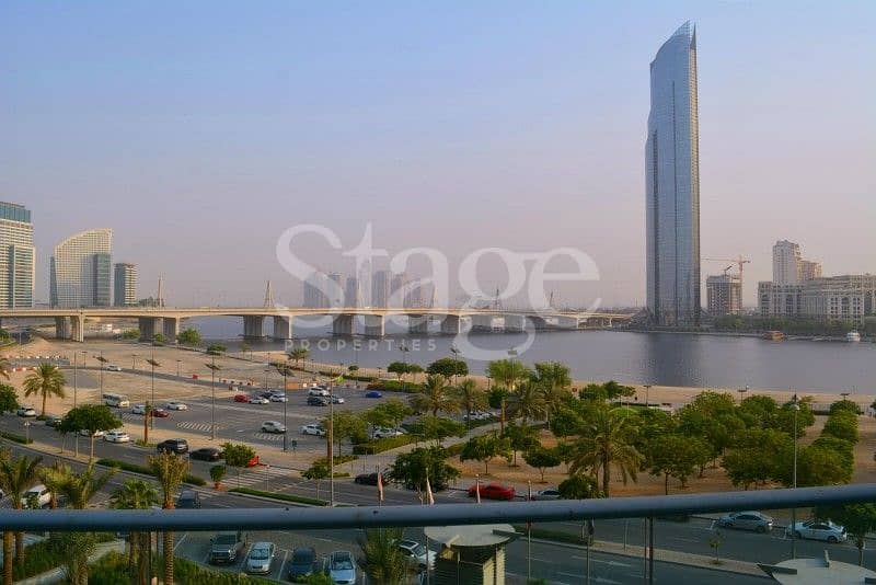 8 Lake view Spacious 2bed in Festival City