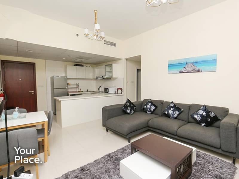 位于迪拜码头，滨海码头，滨海码头2号公寓 2 卧室的公寓 1200000 AED - 5477538