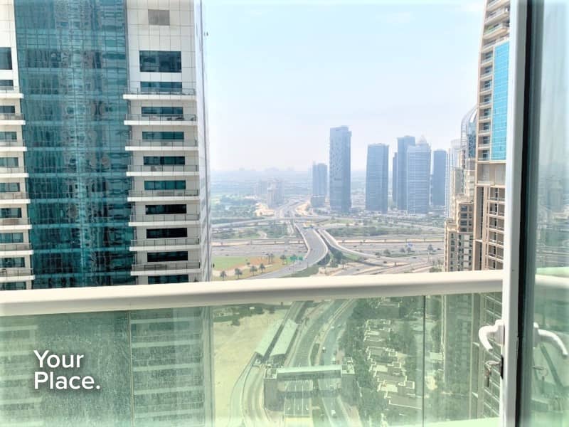 位于迪拜码头，滨海山岭塔楼 2 卧室的公寓 850000 AED - 5463902