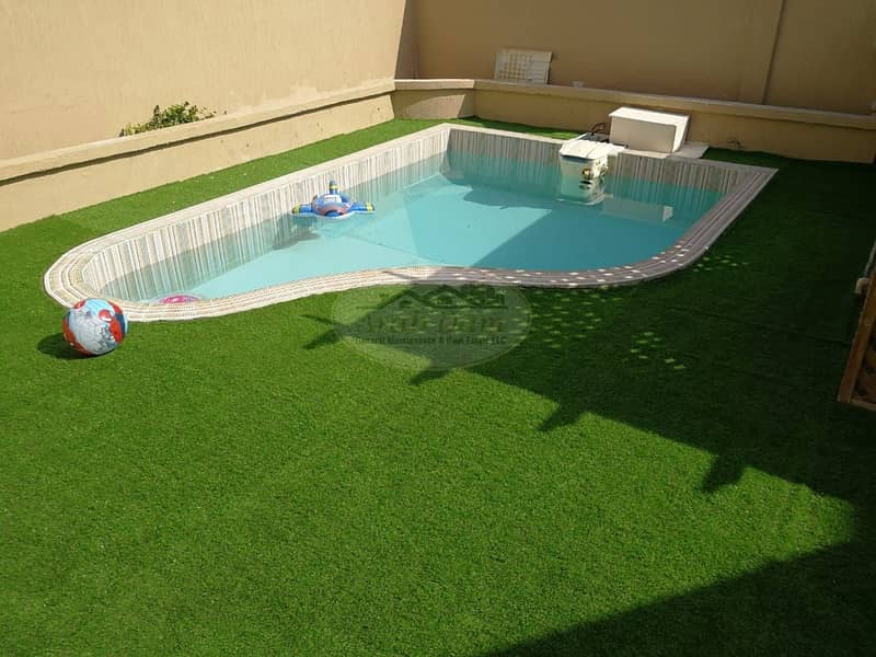 21 Villa Compound For Sale / Khalifa City A / Good Location / Privet Swimming Pool For each Villa / Good Income