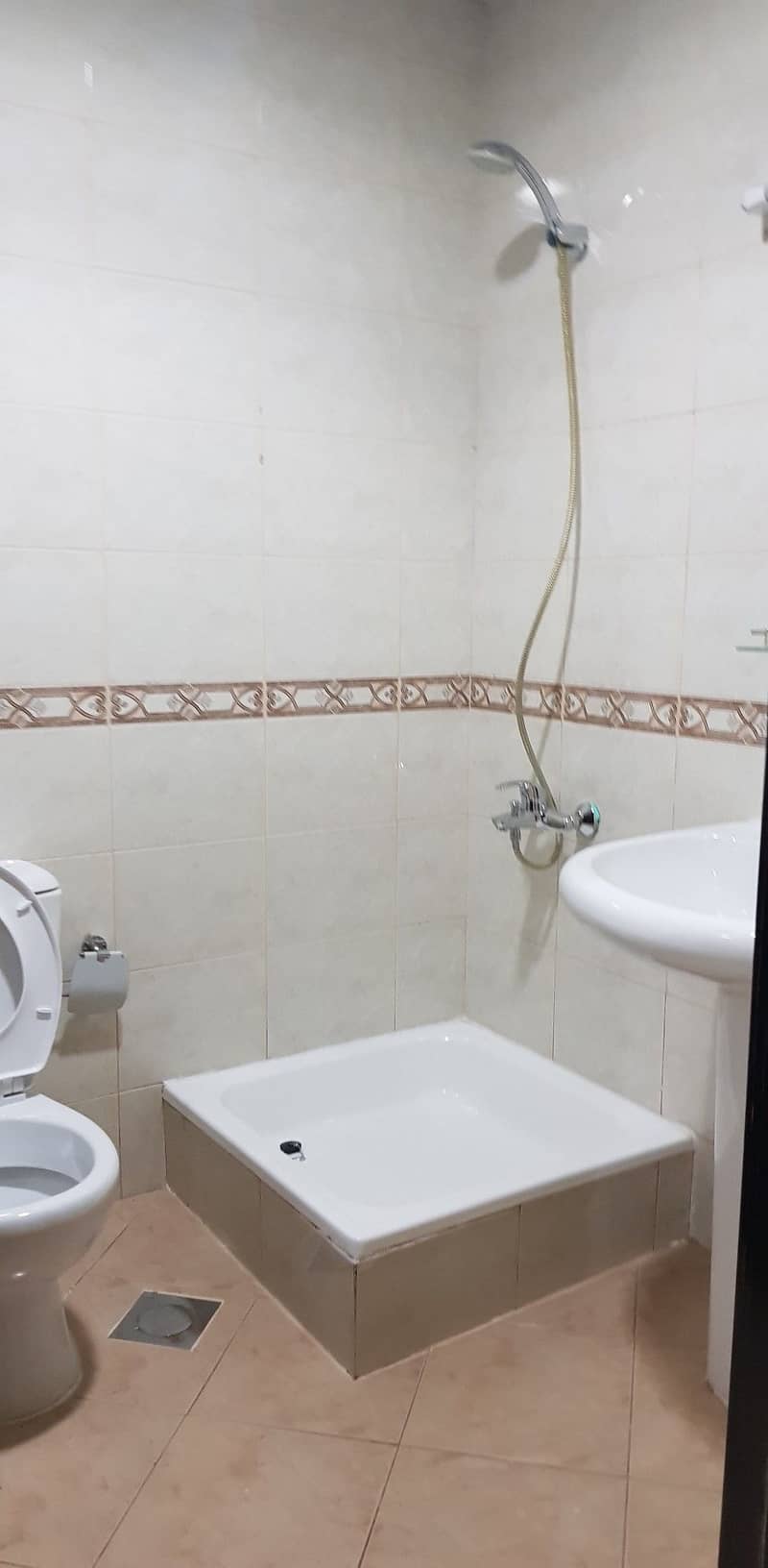 3 Good Flat 3/Bedrooms+Hall With Privet Cover parking in khalifa City A