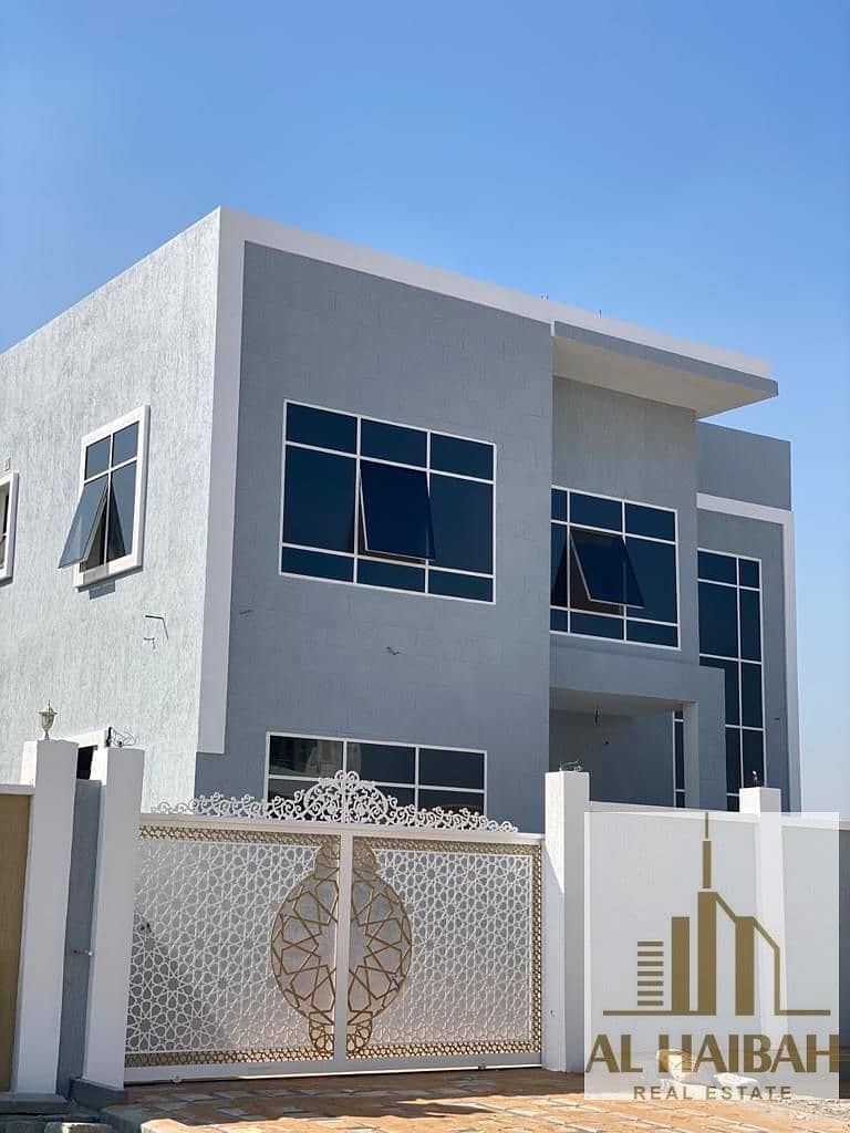 For sale a new two-story villa with an extension