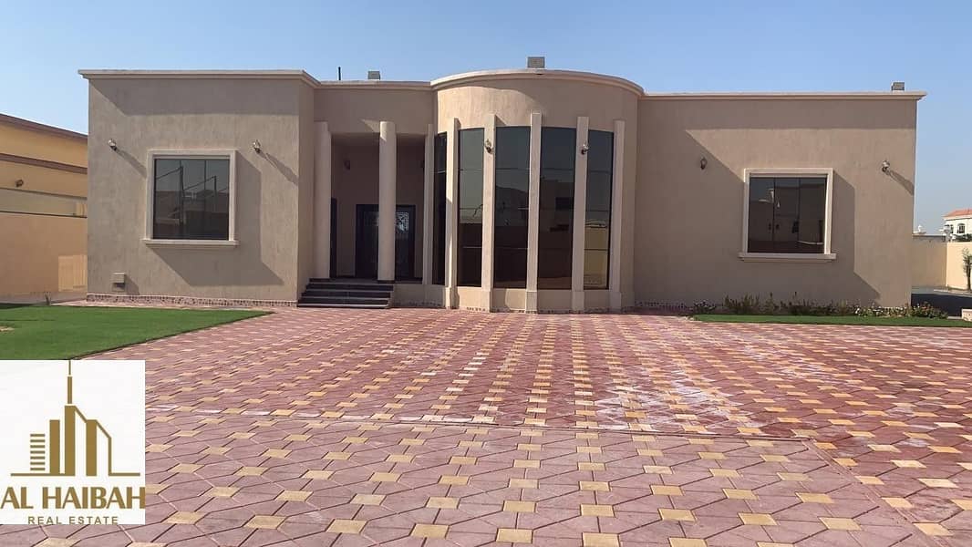 For rent a new ground floor villa in Al Suyoh 3 very special location
