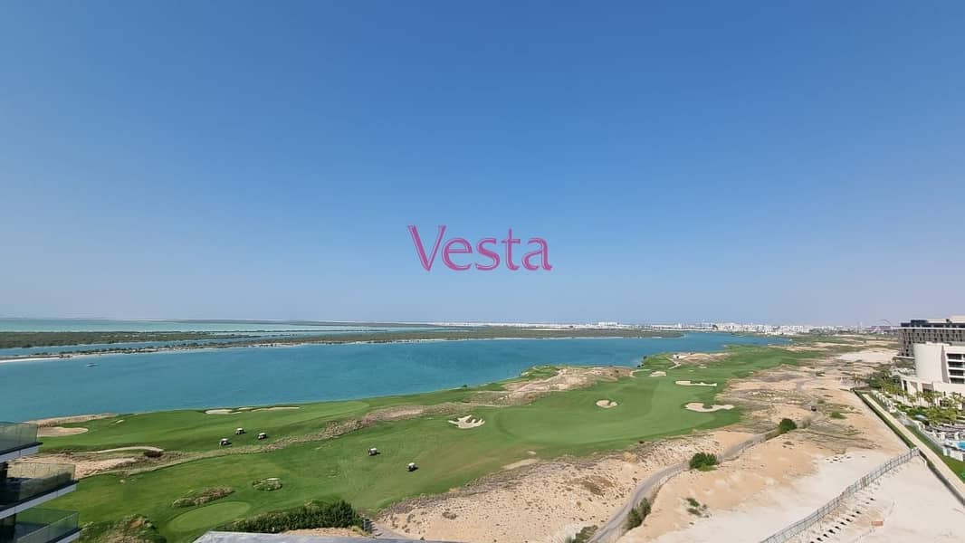 Golf course and  sea view, spacious and luxurious, brand new, modern property