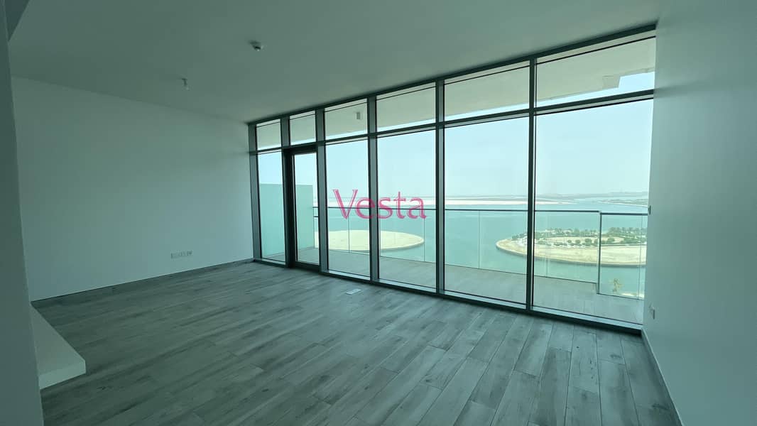 Full sea view , maid room, brand new , multiple payment, glass balcony
