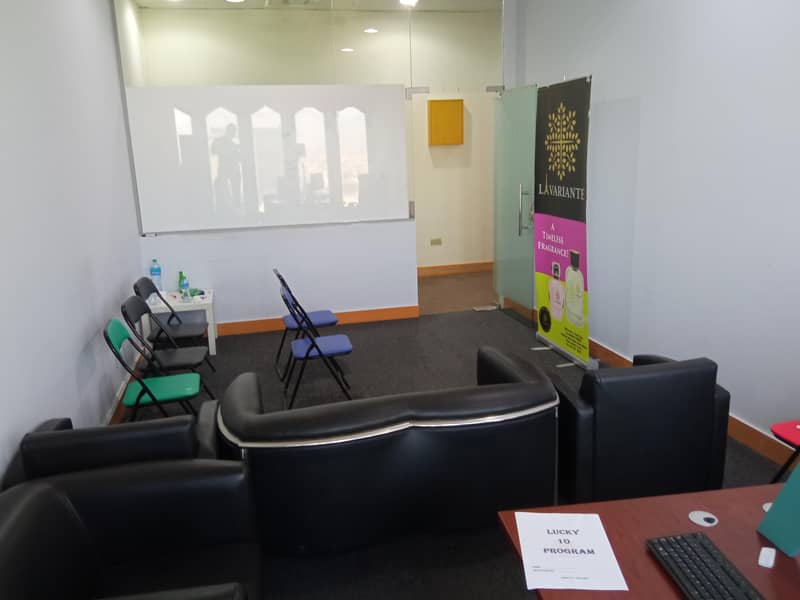 Best HOT DEAL OF OFFICE FOR RENT FURNISHED WITH BEST LOCATION