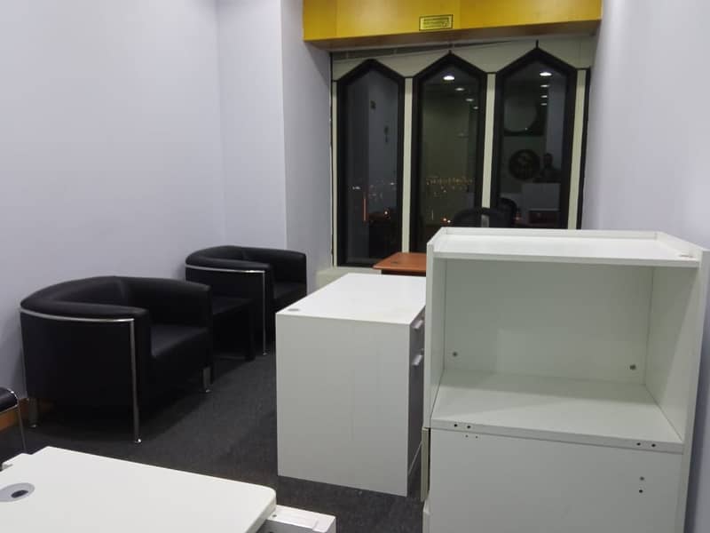 Furnished office for rent|Baniyas Road, Deira