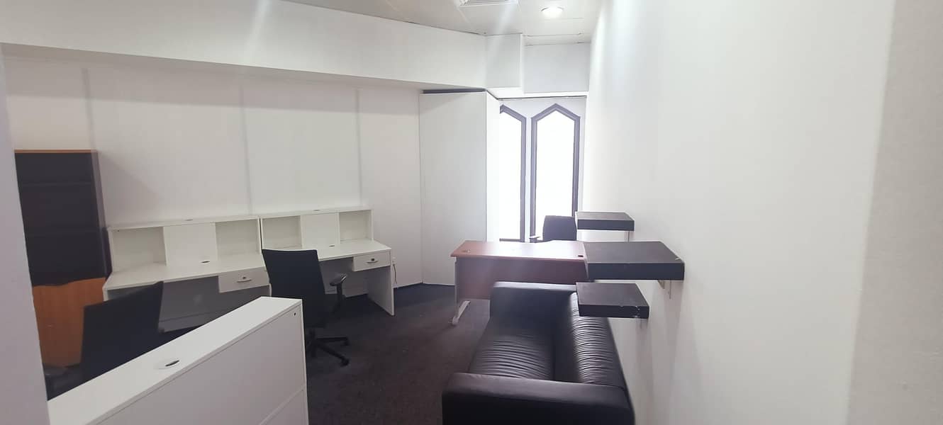 205 Sqft Beautiful office near baniyas metro station