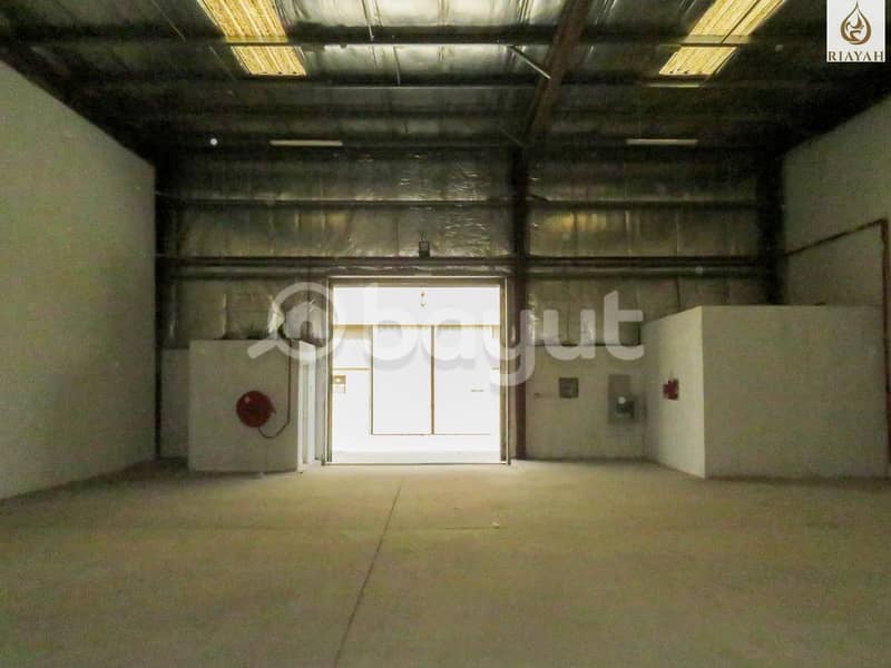 6 2000 SQ. FT to 3240 SQ. FT.  Warehouse in DIP 2 with Electrical Power KW 30