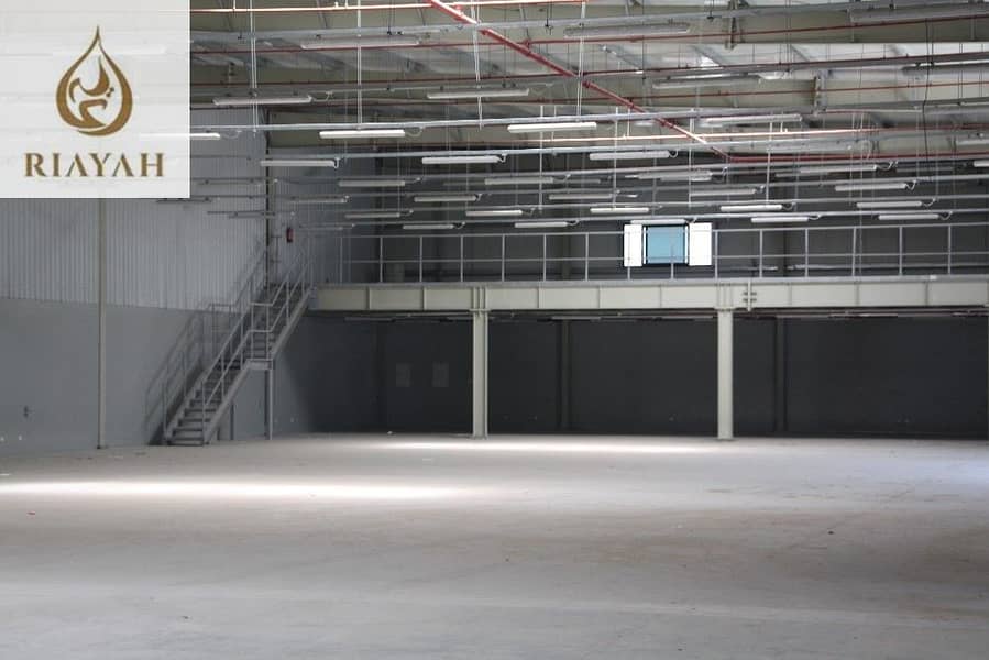 New Industrial Warehouses with Offices | Toilets | Mezzanine floor