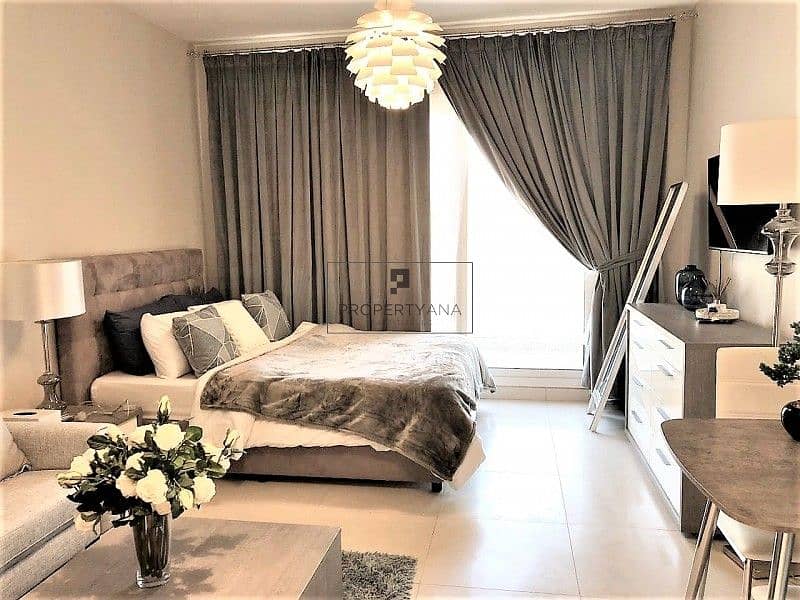 Fully Furnished Studio | 1 Parking |Close to Expo 2020 site